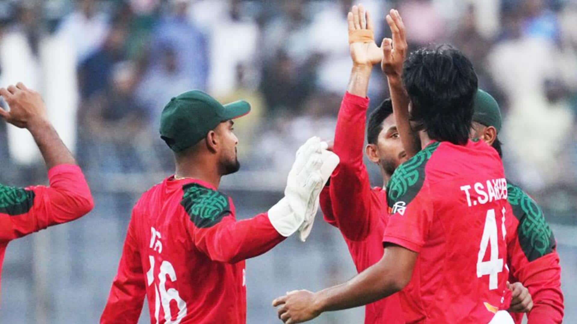 Bangladesh tame Pakistan by 7 wickets in 1st T20I: Stats