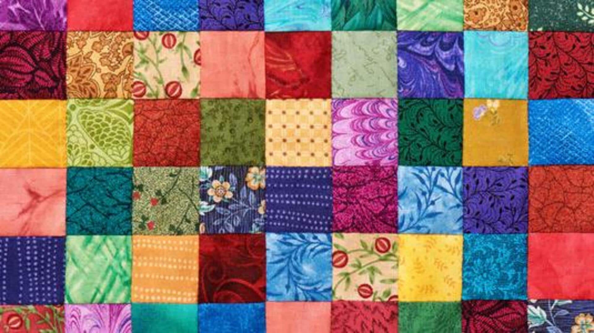 How to make stunning mats from fabric scraps