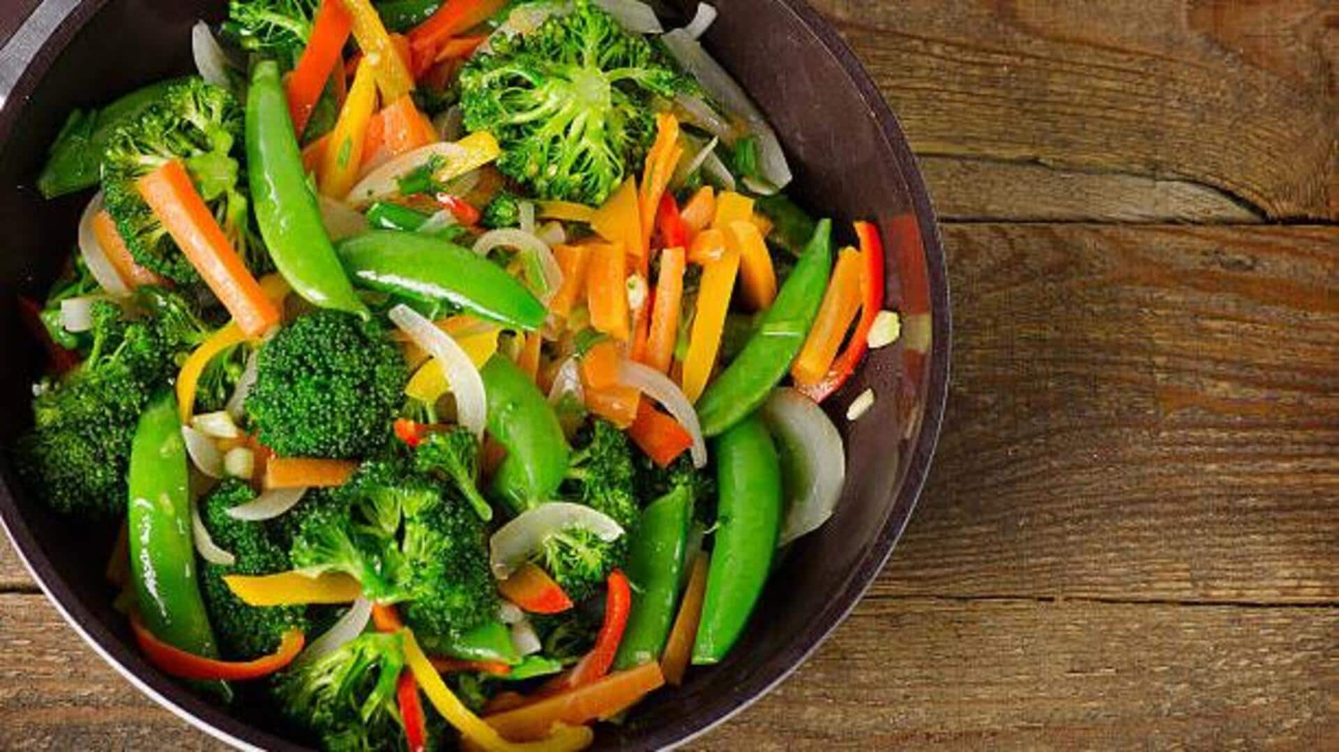 Quick fix: Water chestnut and capsicum stir-fry