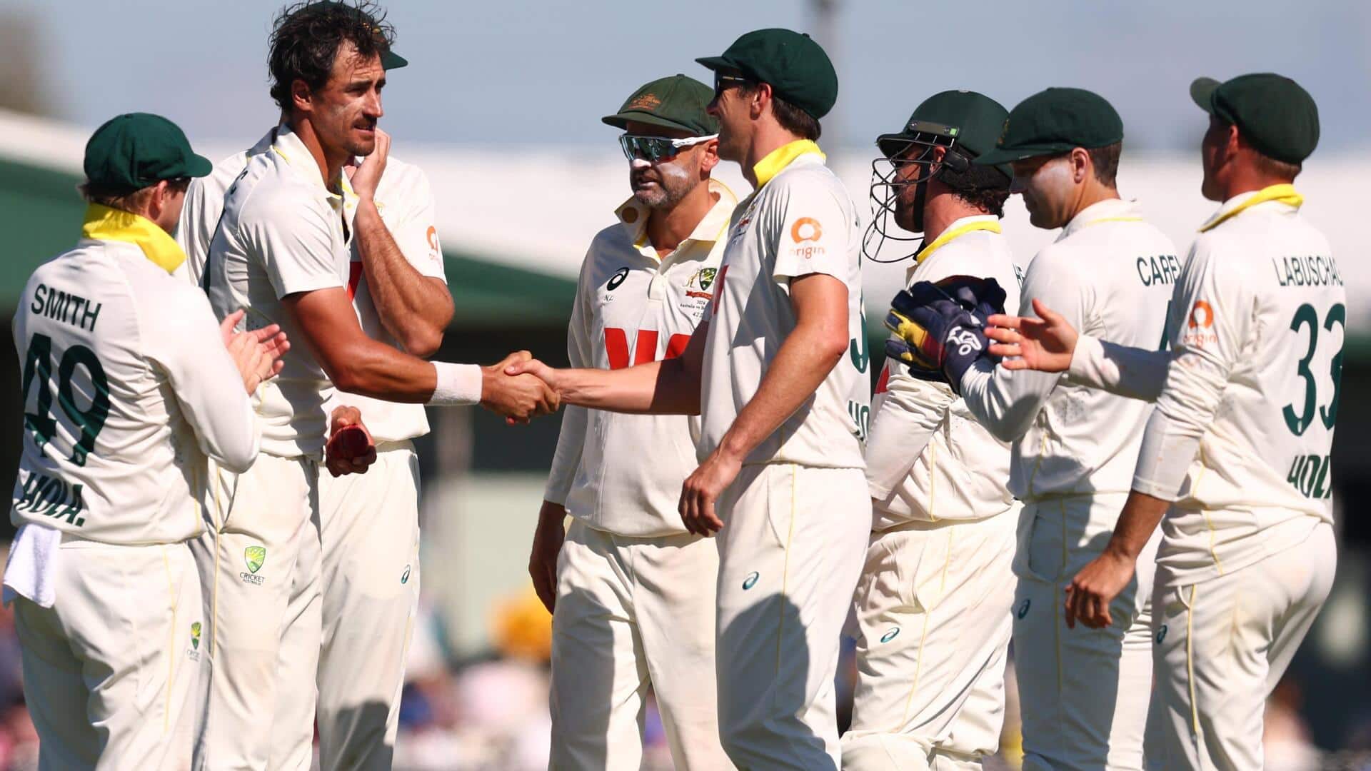 Australia thrash Bangladesh within two days in low-scoring Mackay Test