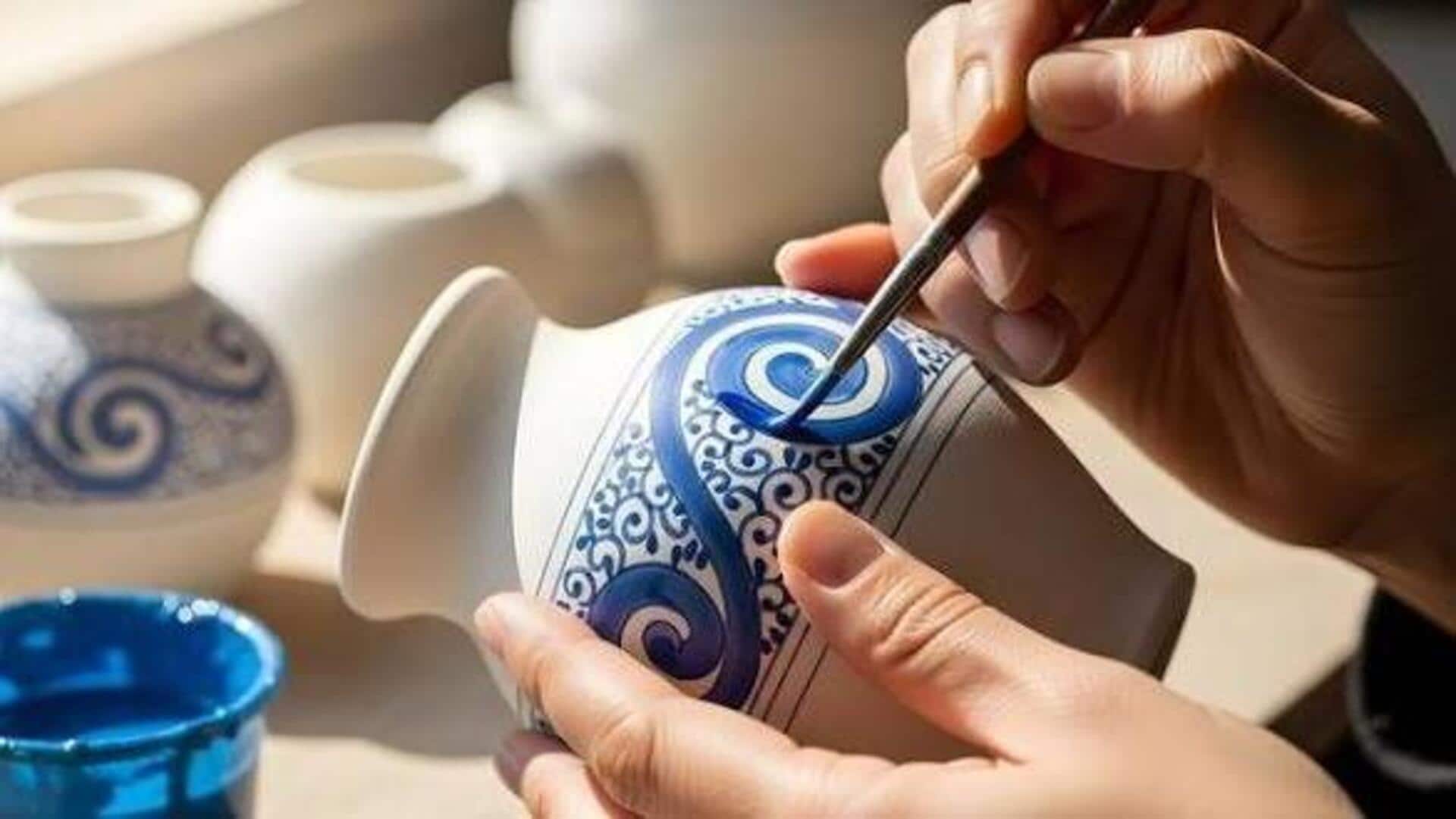 How to hand-paint ceramics at home 