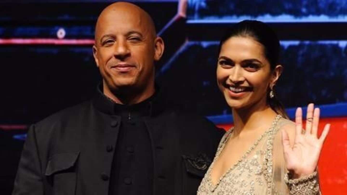 Deepika, Vin Diesel-starrer xXx has crossed Rs. 1,000 crore