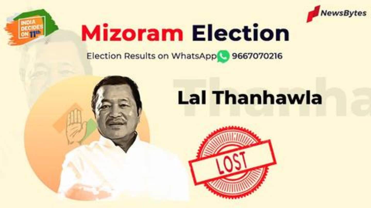 #IndiaDecidesOnDec11: MNF establish early lead; CM Thanhawla loses both seats