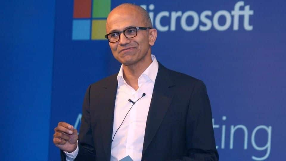 Microsoft's first Indian-origin CEO Microsoft's first Indian-origin CEO