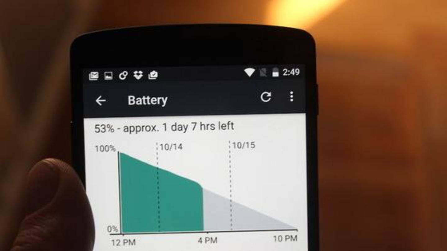 Since Marshmallow, Android has had an in-built power optimizer Since Marshmallow, Android has had an in-built power optimizer