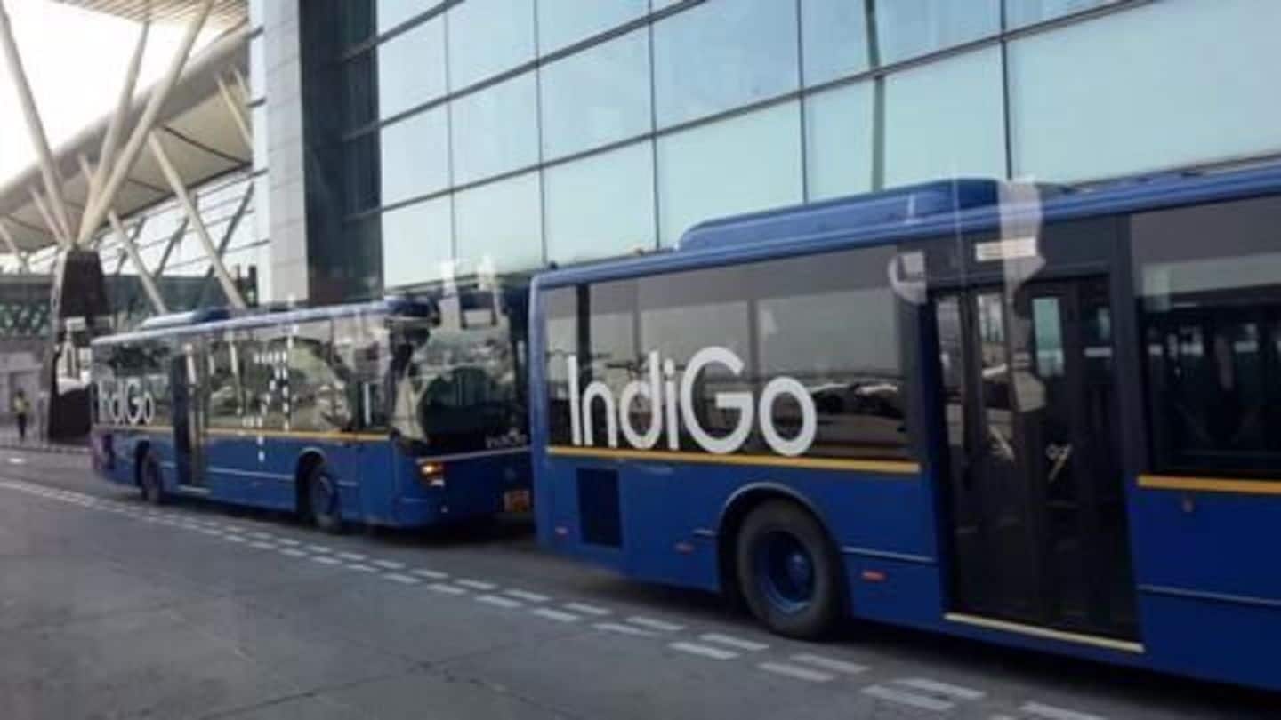 Jet blast smashes IndiGo bus-window, 5 injured at Delhi Airport