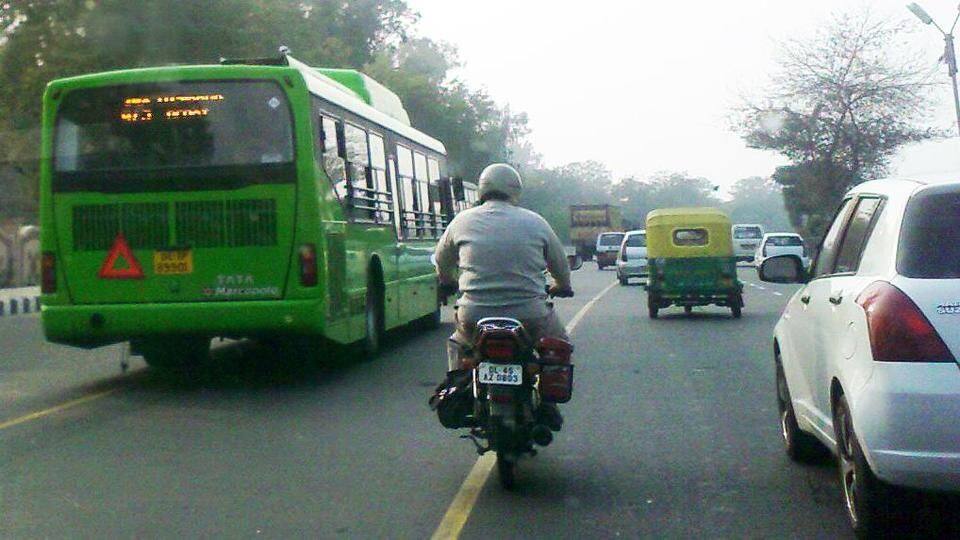 Why are two-wheelers exempted, asks NGT Why are two-wheelers exempted, asks NGT