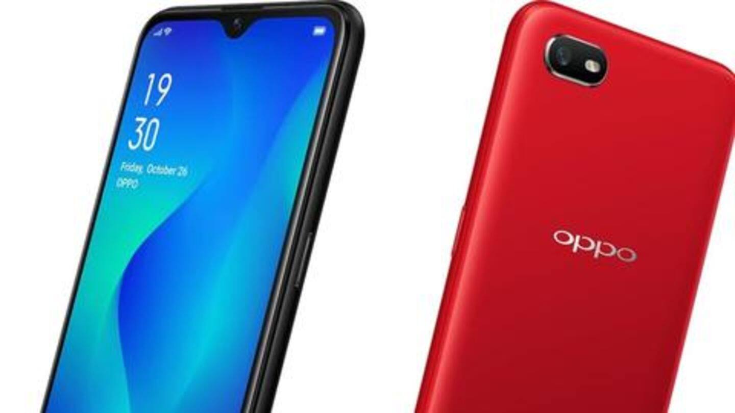 OPPO A1k, with 4,000mAh battery, goes on sale in India
