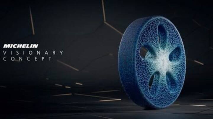 A 3D printed, airless and biodegradable tire?