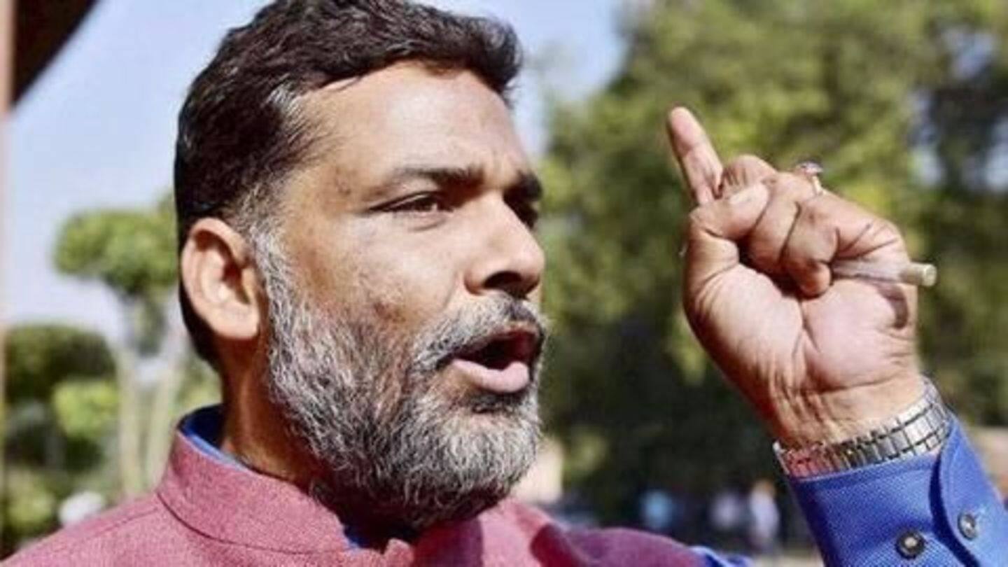 Political drama in Bihar: MP Pappu Yadav arrested for nuisance