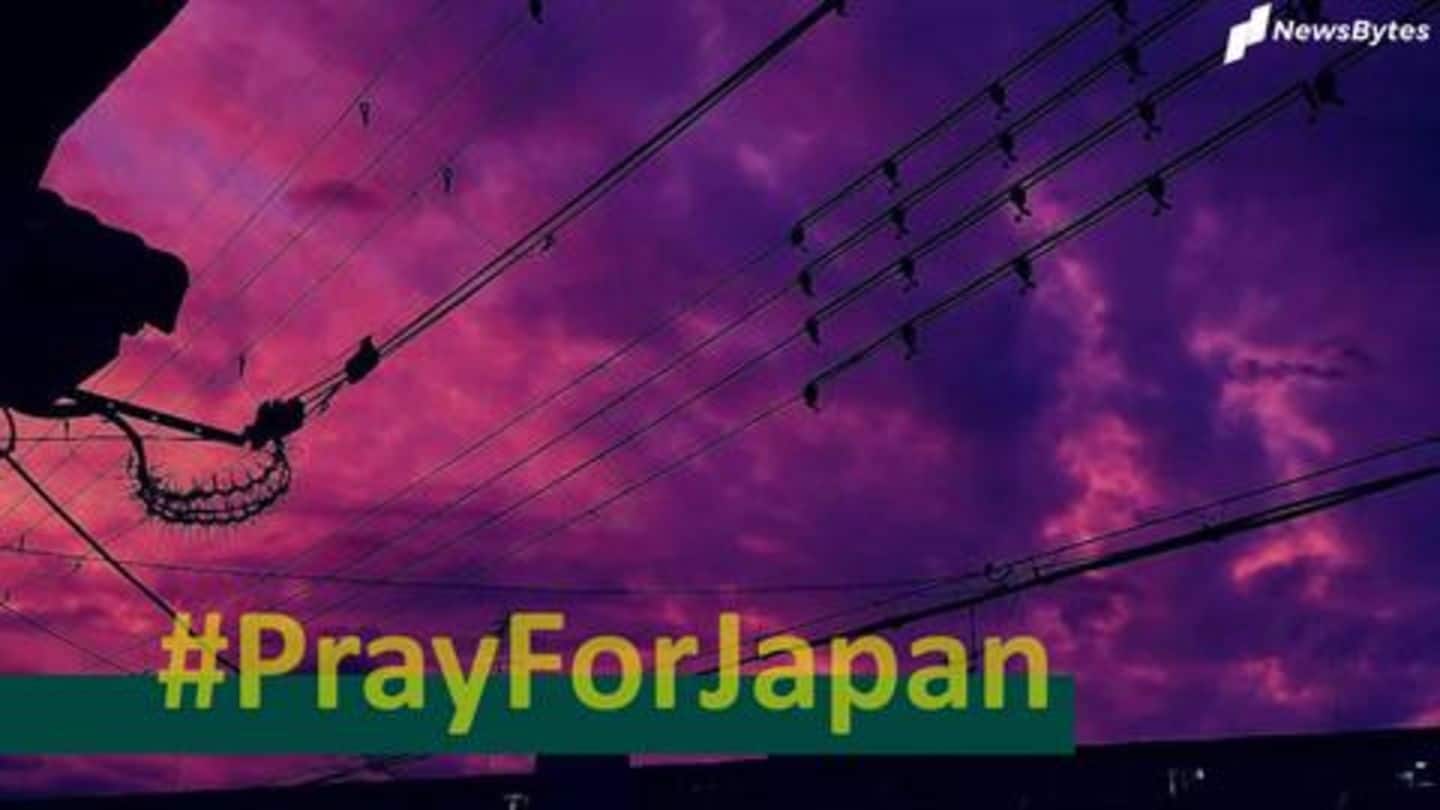#PrayForJapan: Typhoon Hagibis make landfall in Japan; one dead