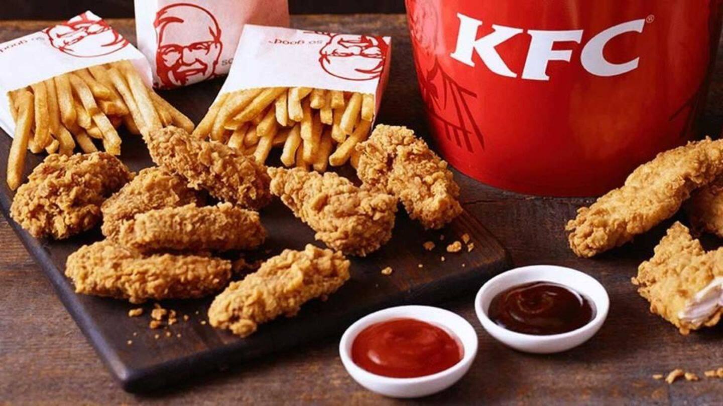 You can now order from KFC with only one click