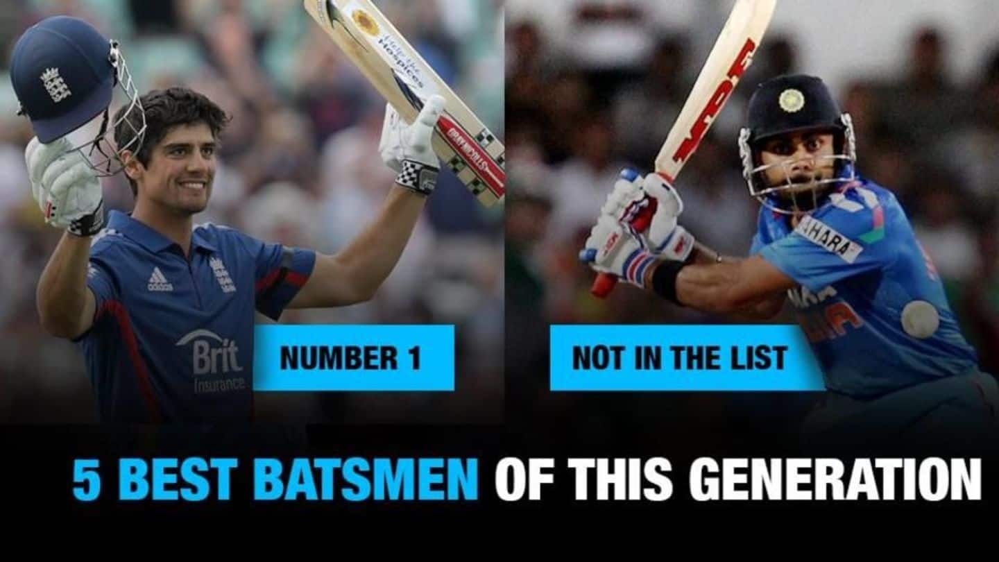 Who are the best batsmen of this generation?