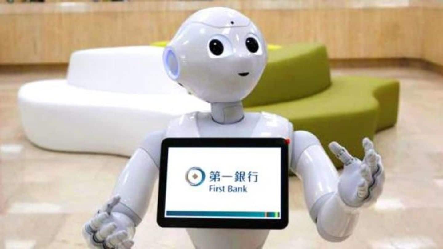 Banks are increasingly using robots to answer basic consumer queries
