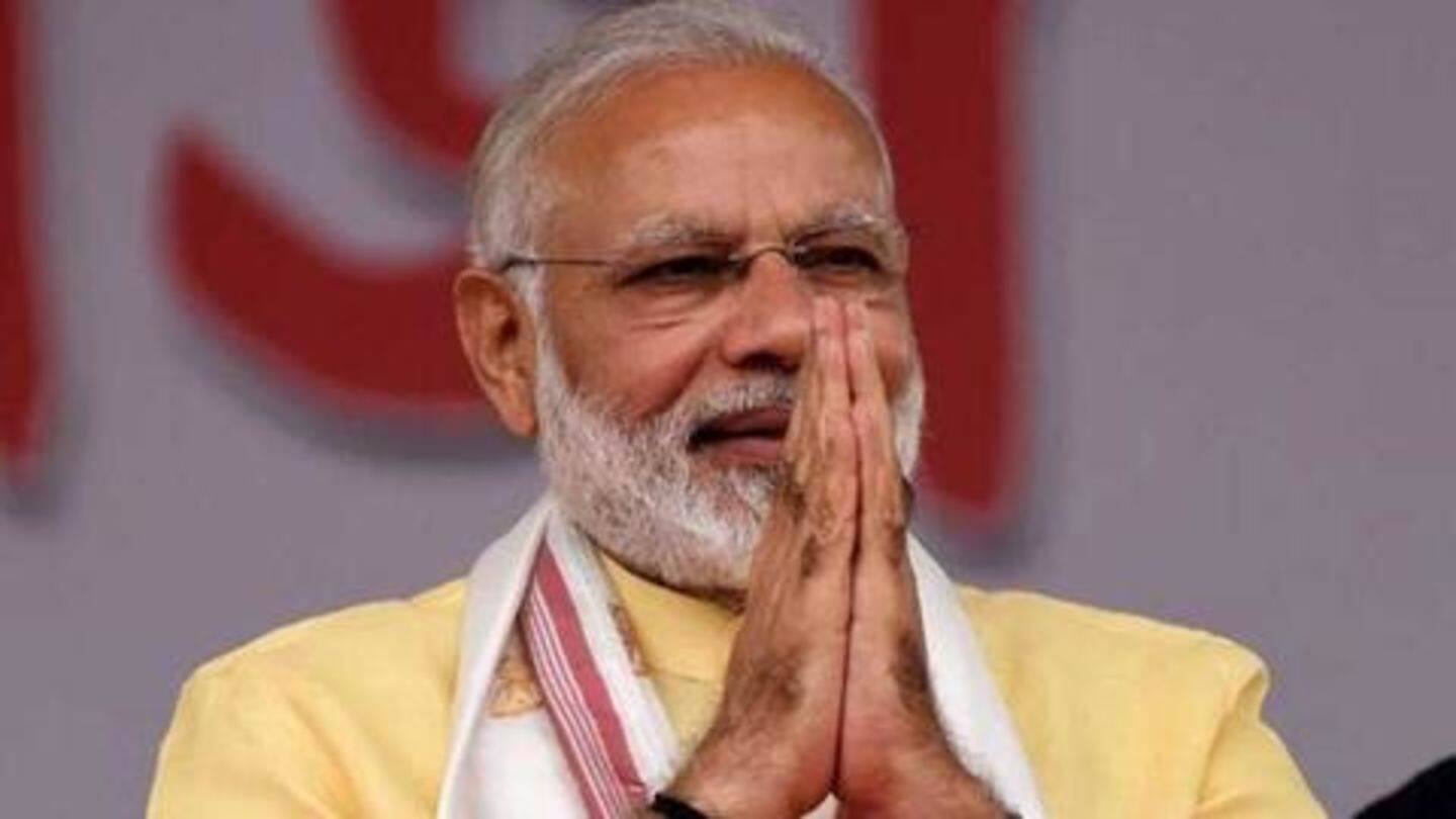 After receiving award, PM Modi dedicated it to Indians After receiving award, PM Modi dedicated it to Indians