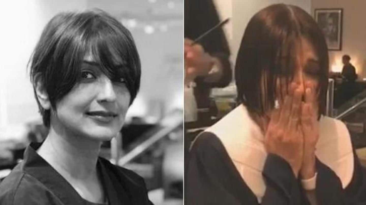 Cancer rears its head, Sonali takes it in stride Cancer rears its head, Sonali takes it in stride
