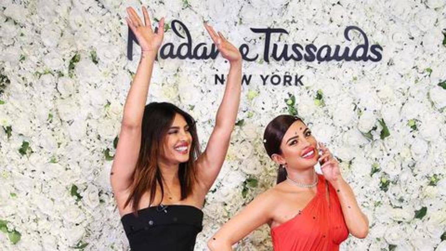 Priyanka also has a wax statue at Madame Tussauds, NY Priyanka also has a wax statue at Madame Tussauds, NY