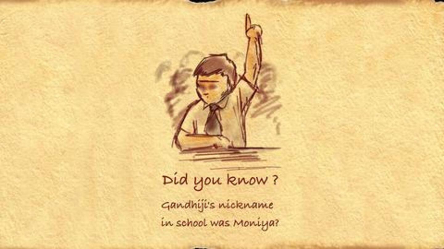Gandhiji was nicknamed Moniya; formed three football clubs Gandhiji was nicknamed Moniya; formed three football clubs