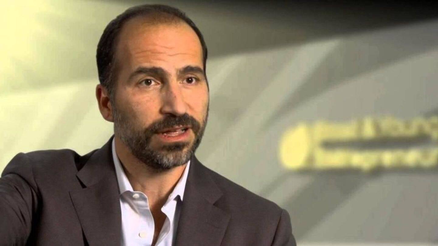 Uber chooses Expedia's Dara Khosrowshahi as its new CEO