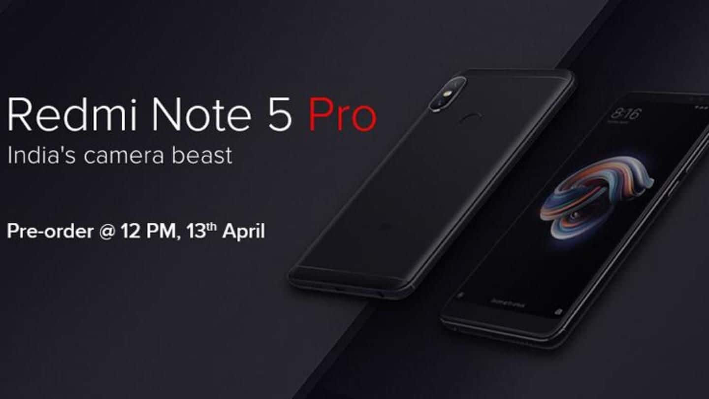 Redmi Note 5 Pro pre-orders start today on Mi's website