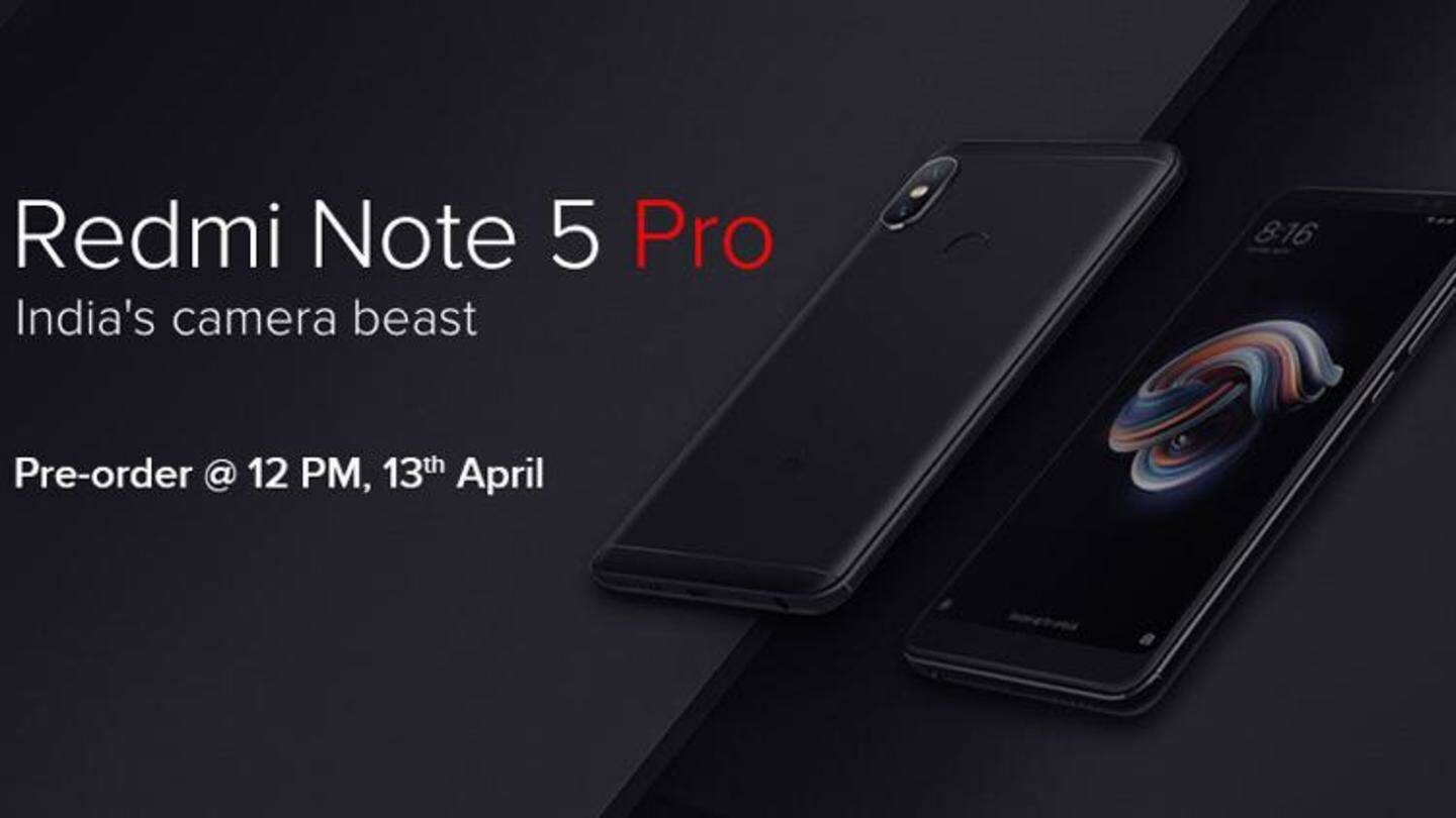 Redmi Note 5 Pro pre-orders start today on Mi's website