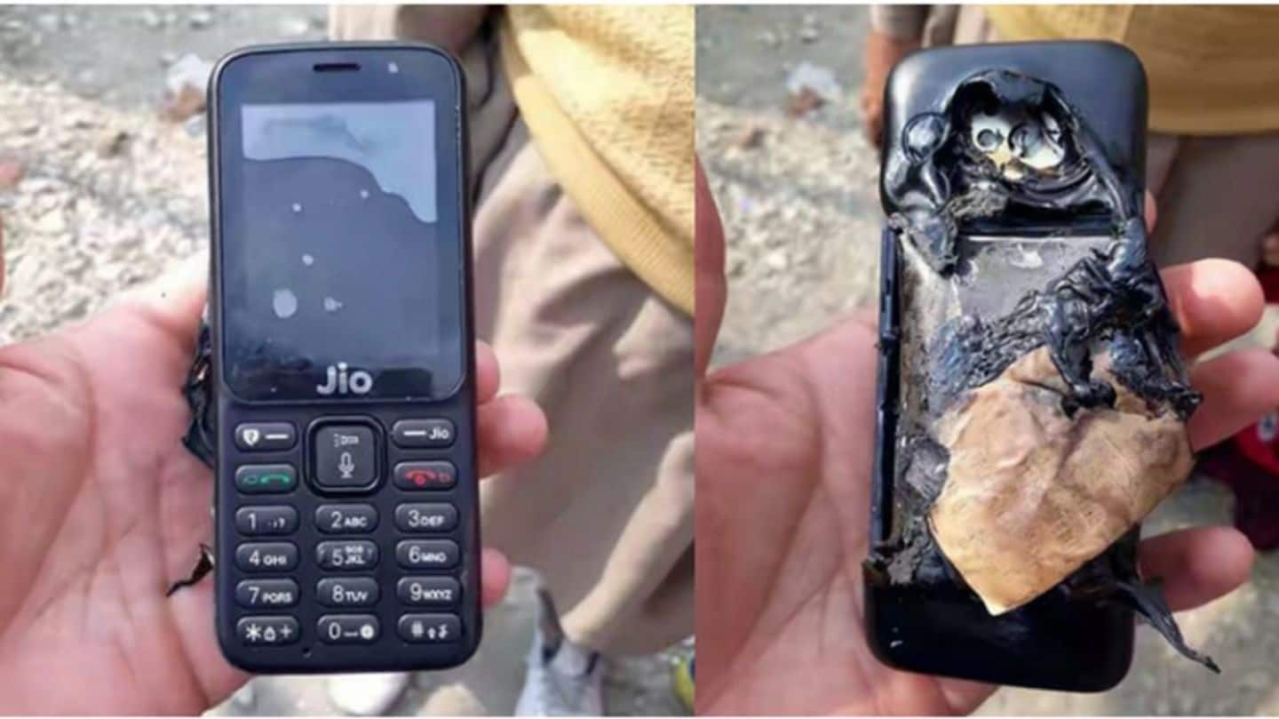 First reported case of JioPhone exploding, company calls it sabotage