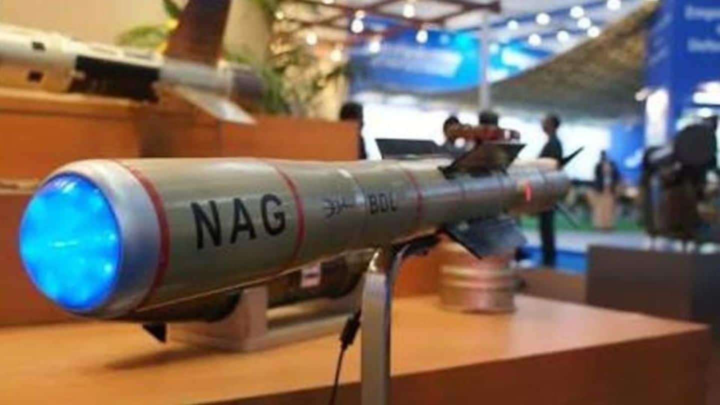 India successfully tests 'fire and forget' missile Prospina