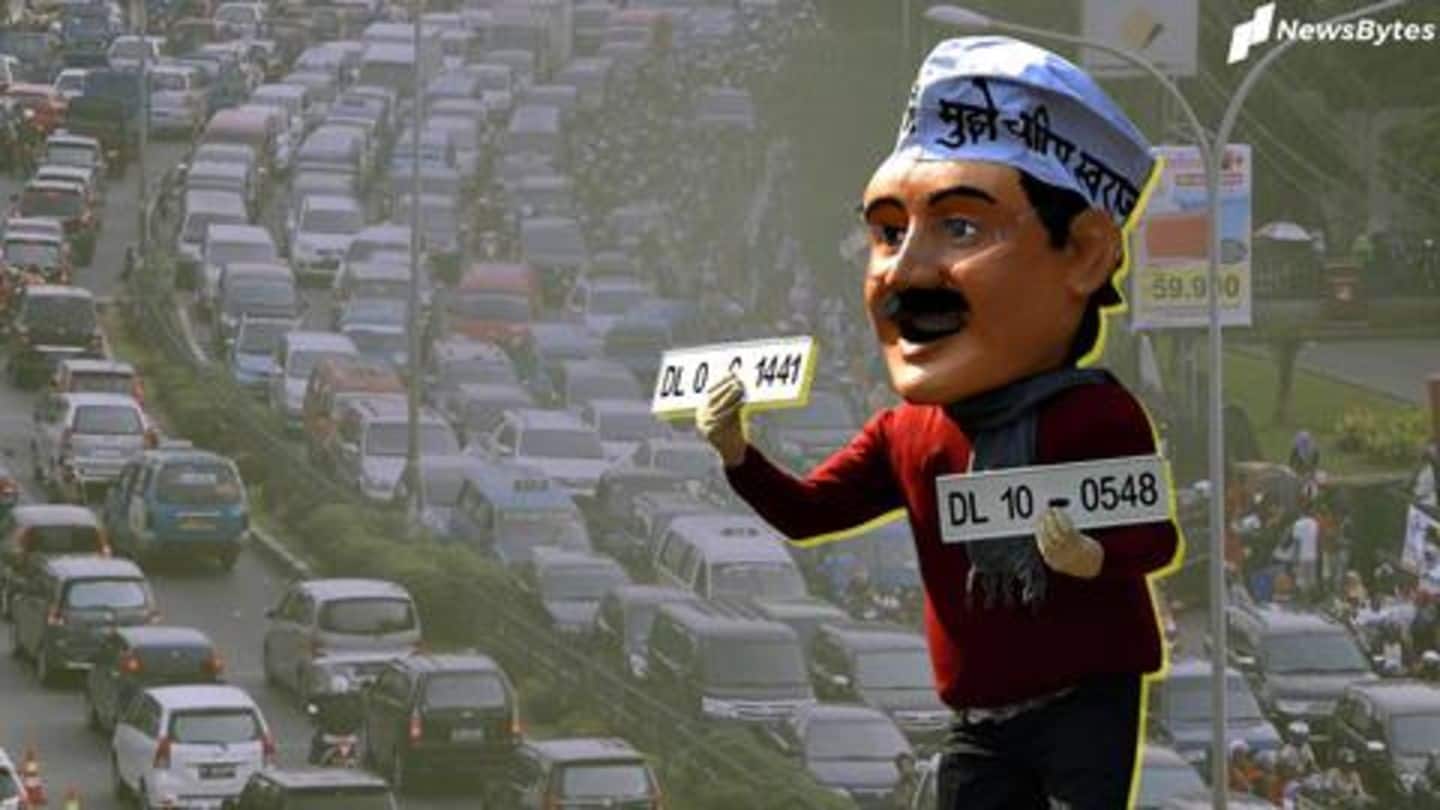 Delhi odd-even scheme: Arvind Kejriwal announces rules, dates and fine