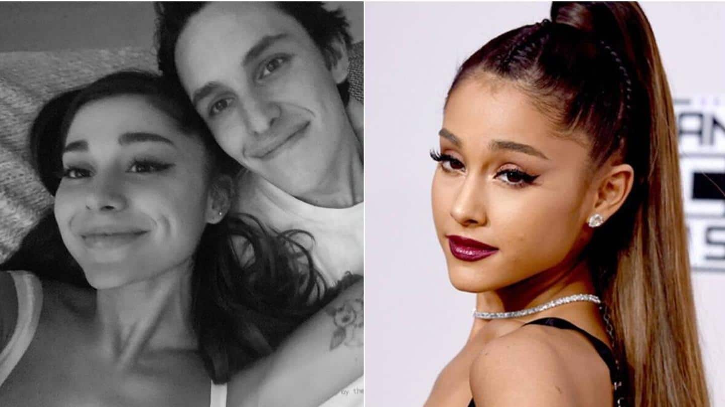 Ariana Grande is engaged to real estate agent Dalton Gomez