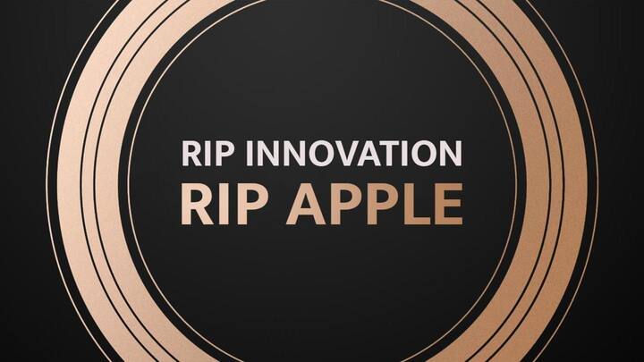 Why the hell has Apple stopped innovating?