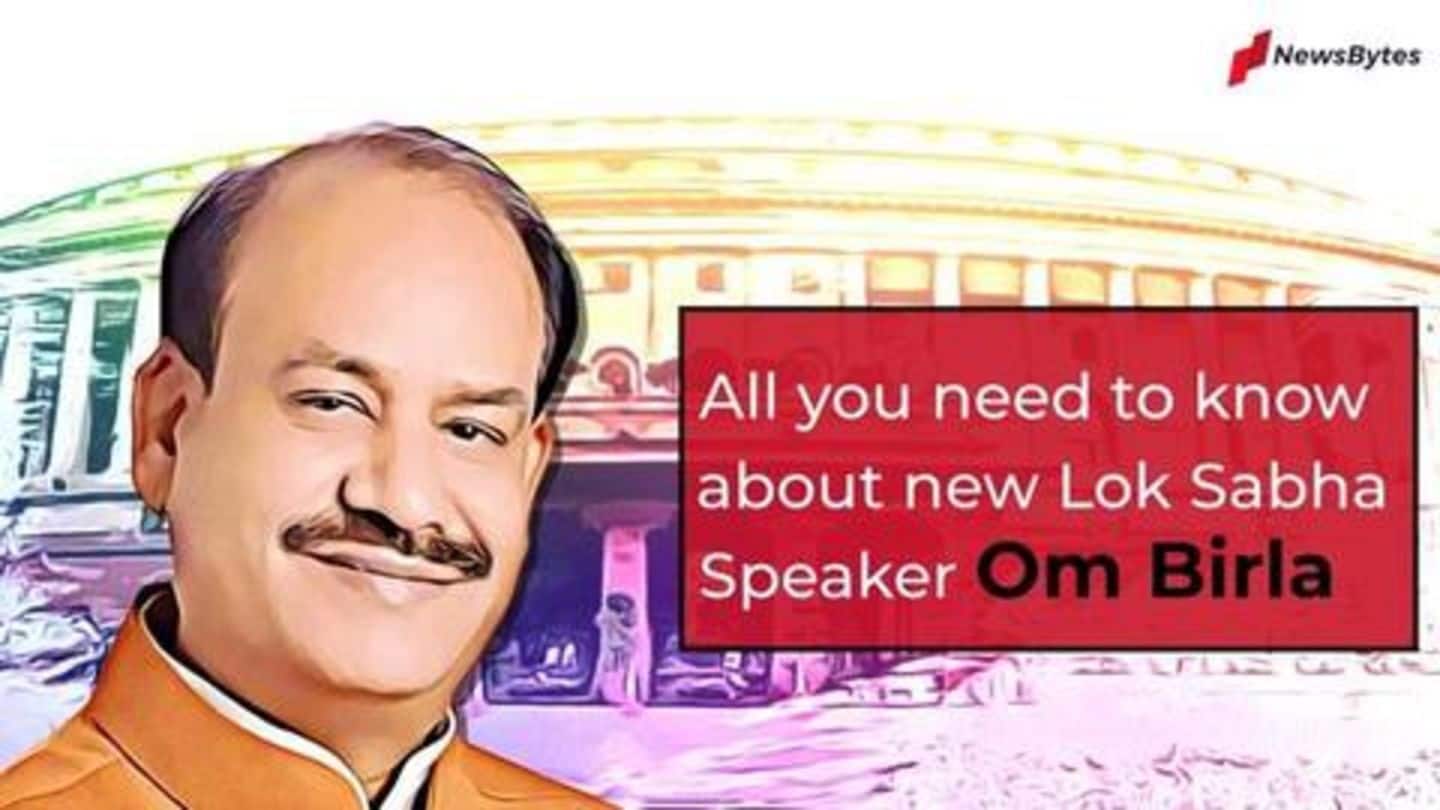 Who is Om Birla, the new speaker of Lok Sabha?