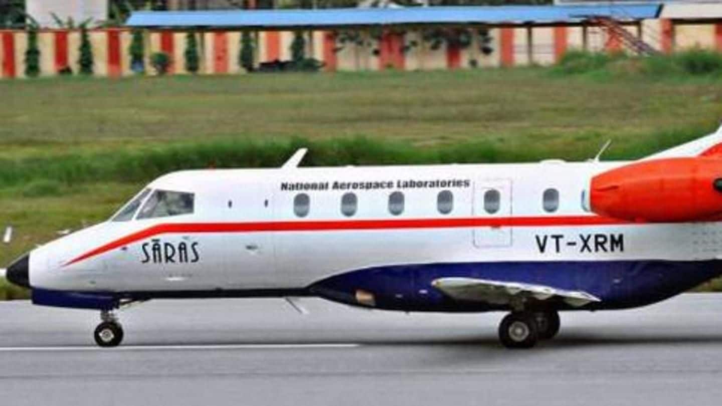 Meet 'Saras', India's first indigenously made passenger plane