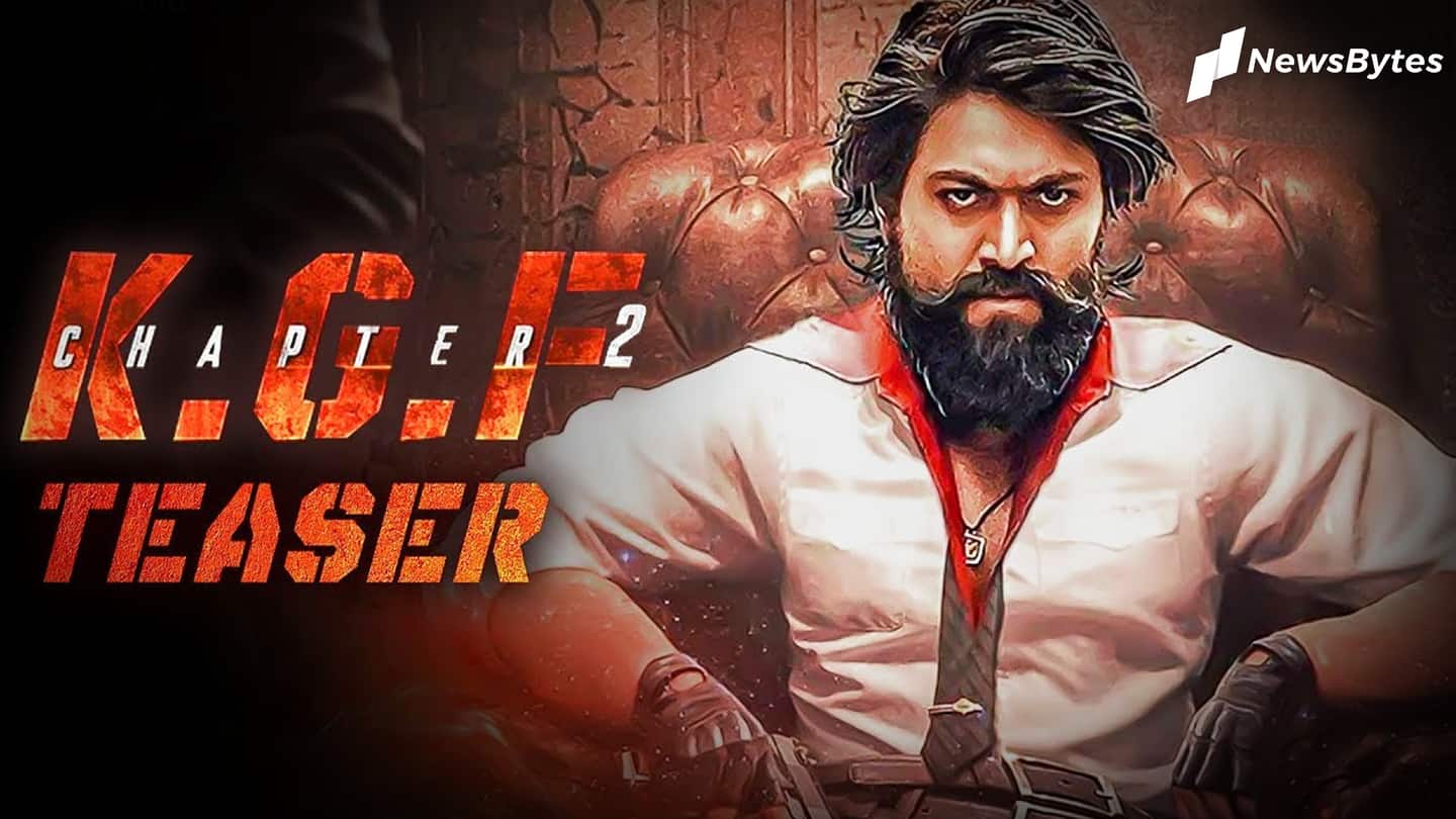 'KGF Chapter 2' teaser crosses 140mn views in four days