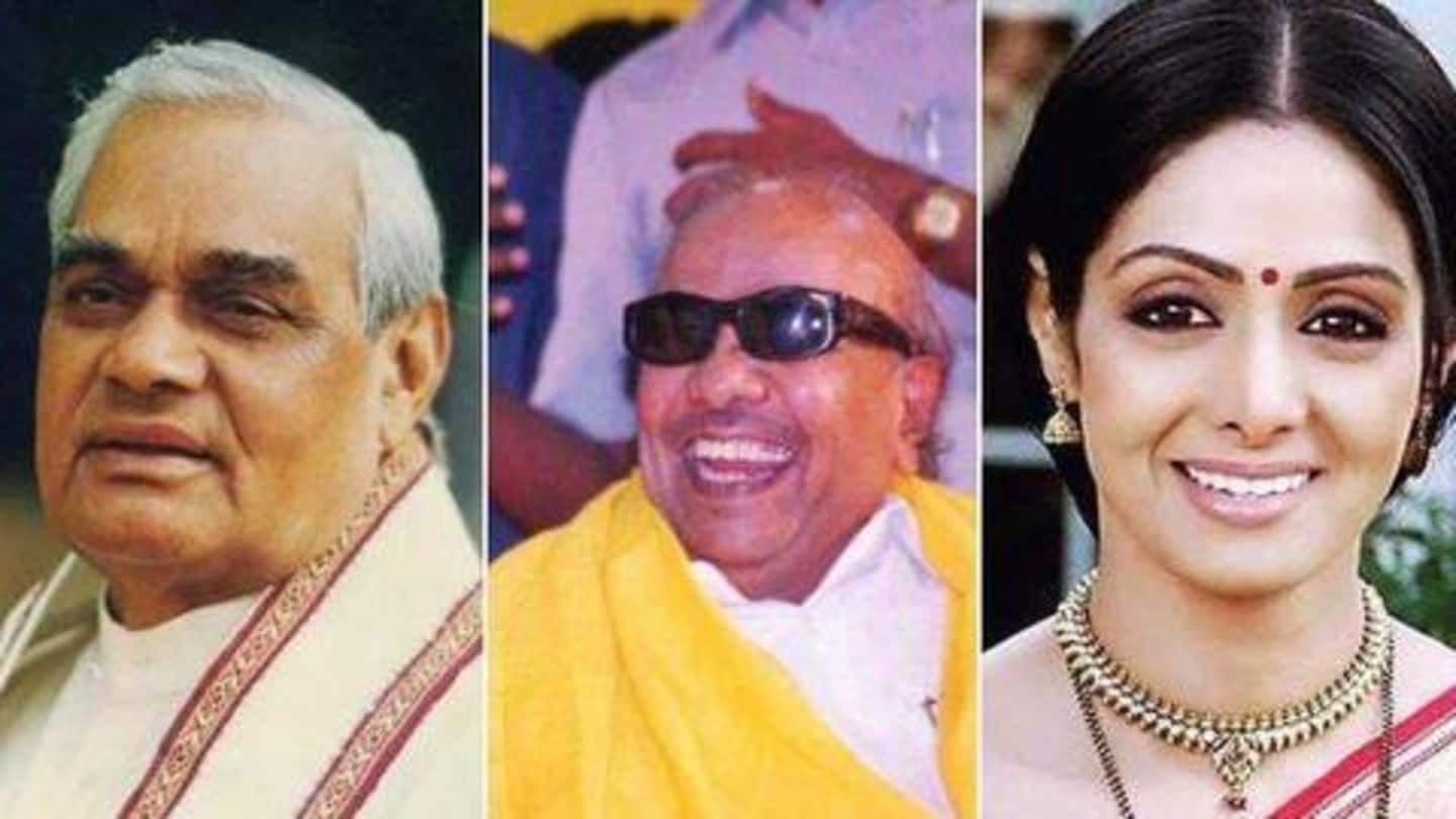#Thatwas2018: Remembering the Indian gems whom we lost this year