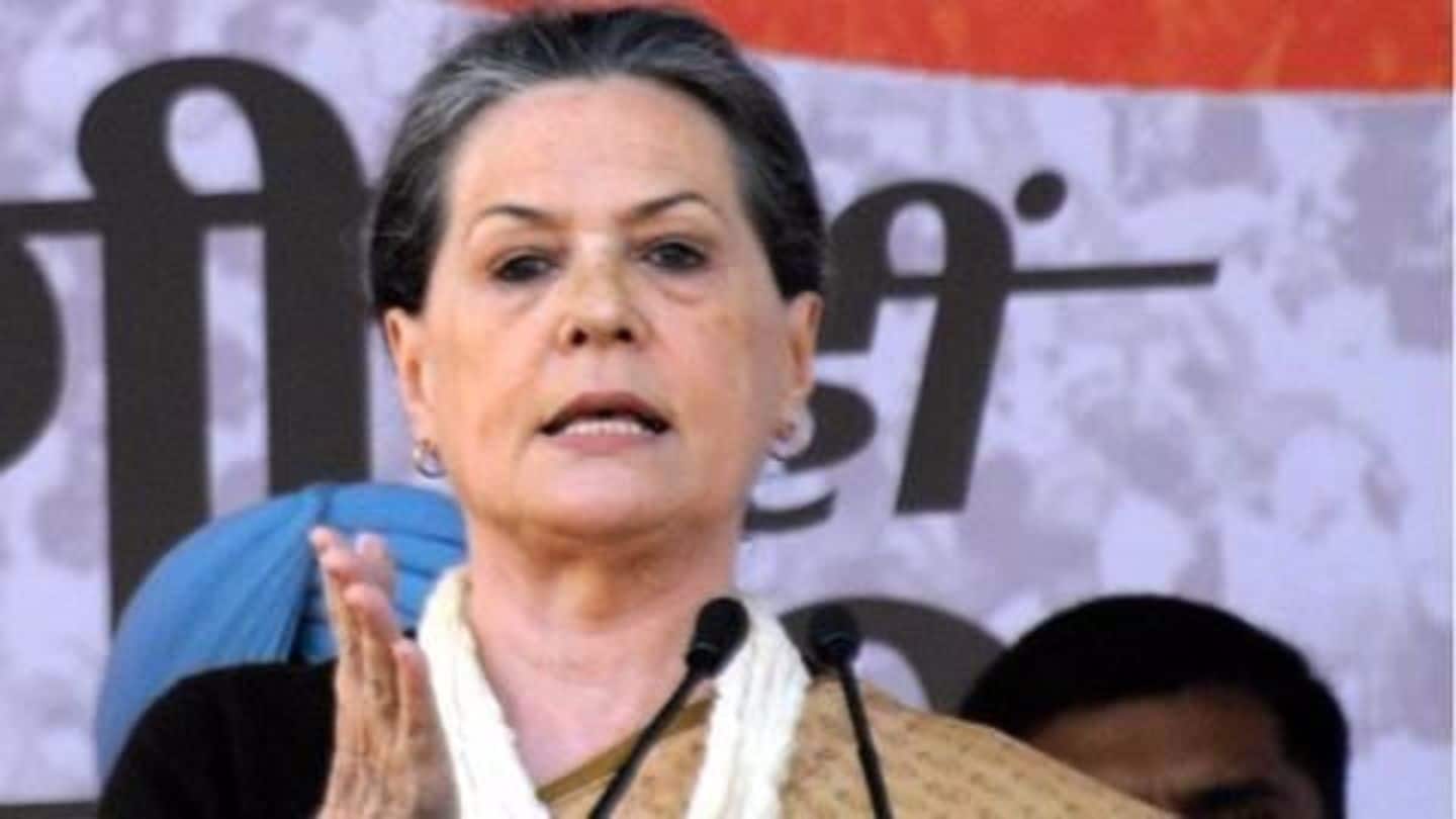 BJP demands Sonia Gandhi's apology over booklet row
