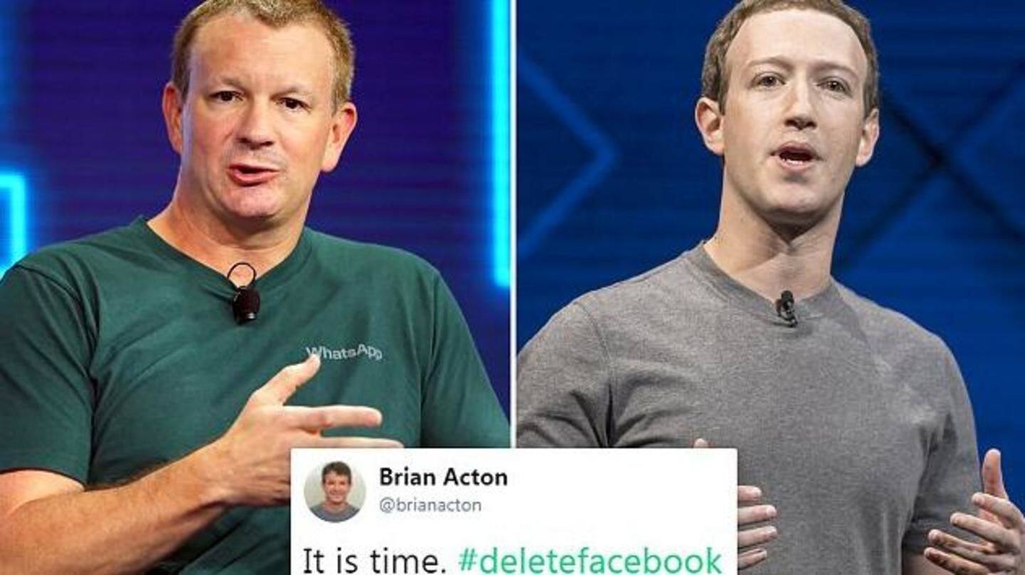Integrity of WhatsApp co-founders Integrity of WhatsApp co-founders