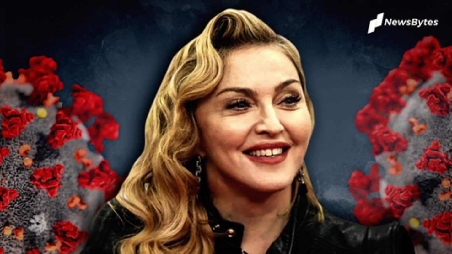 Madonna reveals she tested positive for coronavirus antibodies