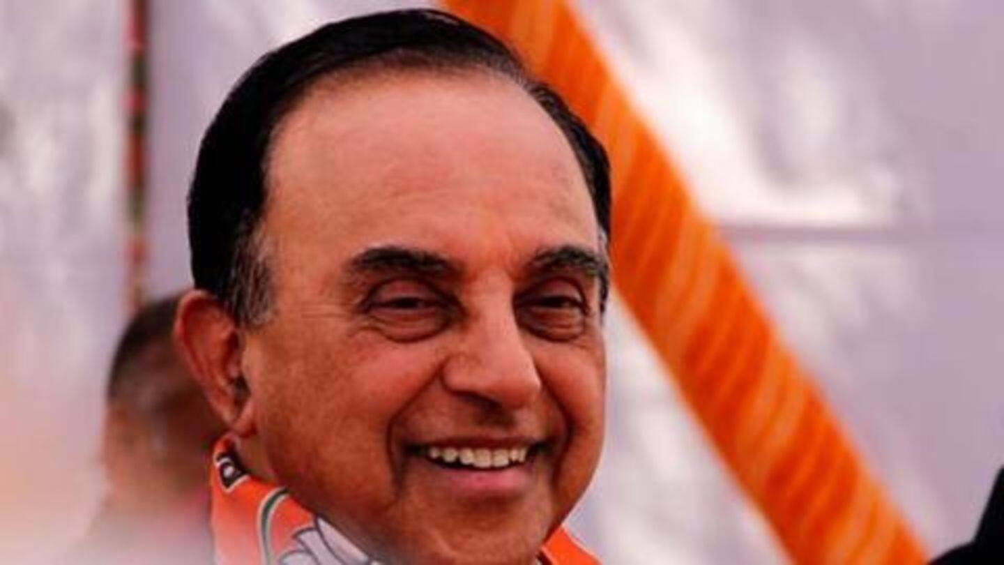Swamy says no government official should go, and we agree Swamy says no government official should go, and we agree