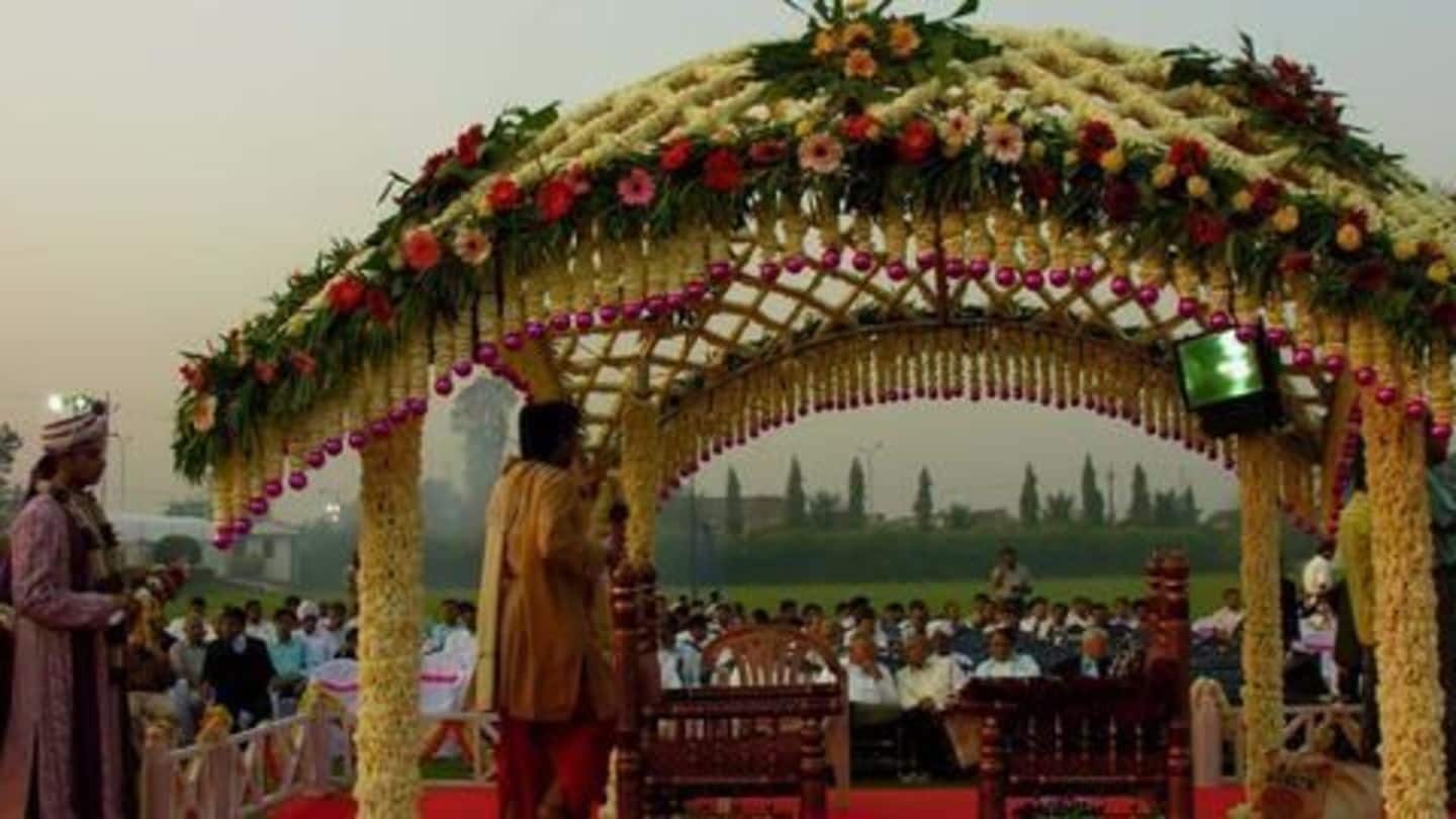 Bill in Lok Sabha to clamp down on ostentatious weddings