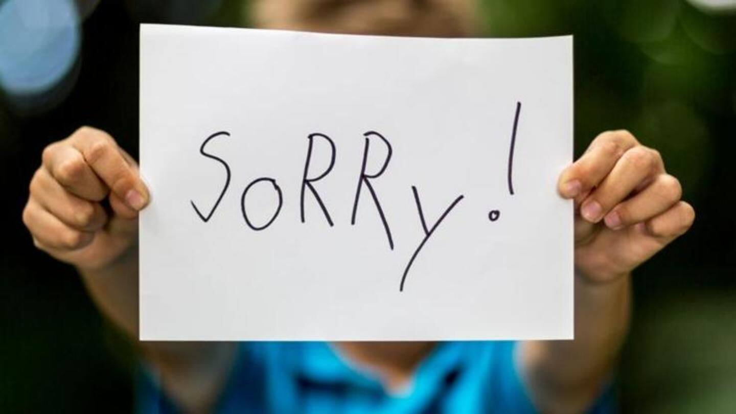 Sincere apology from all of us at NewsBytes
