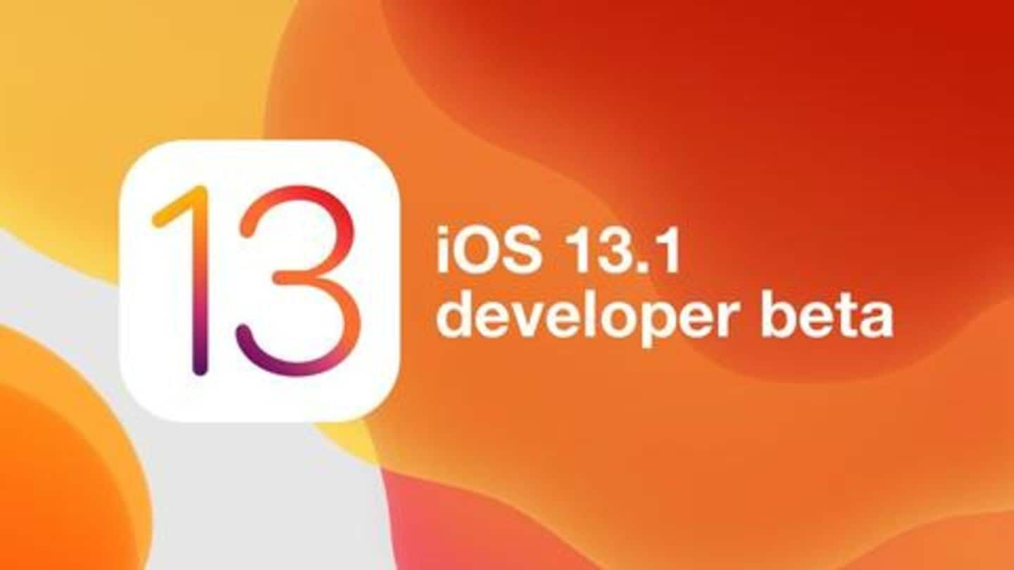 Apple rolls-out iOS 13.1 beta, even before iOS 13's launch