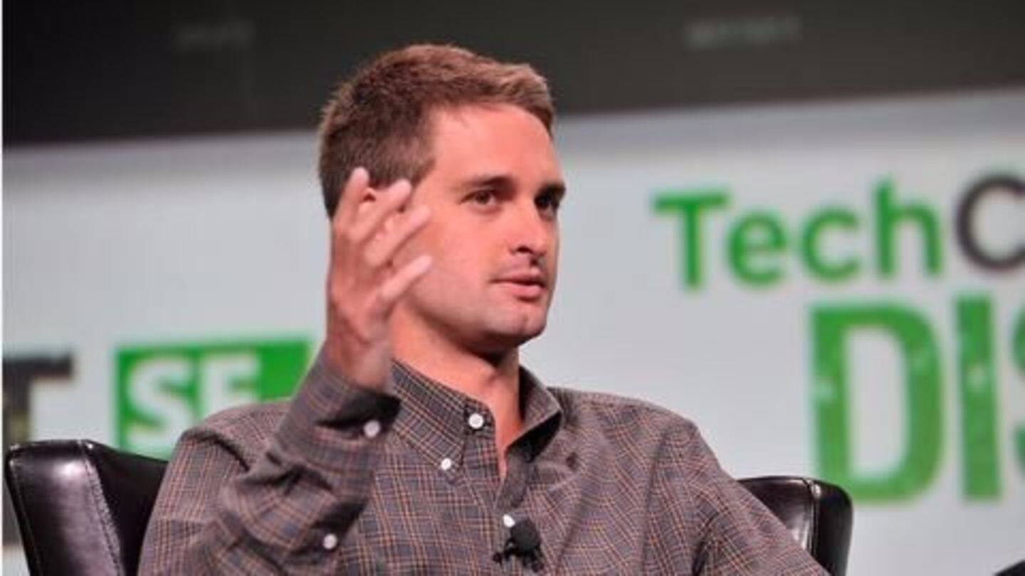 Snapchat not for poor countries like India, Spain: Evan Spiegel