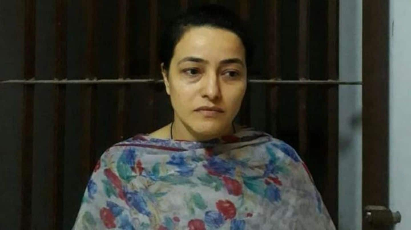 Honeypreet's first night in prison: Skips dinner, spends sleepless night