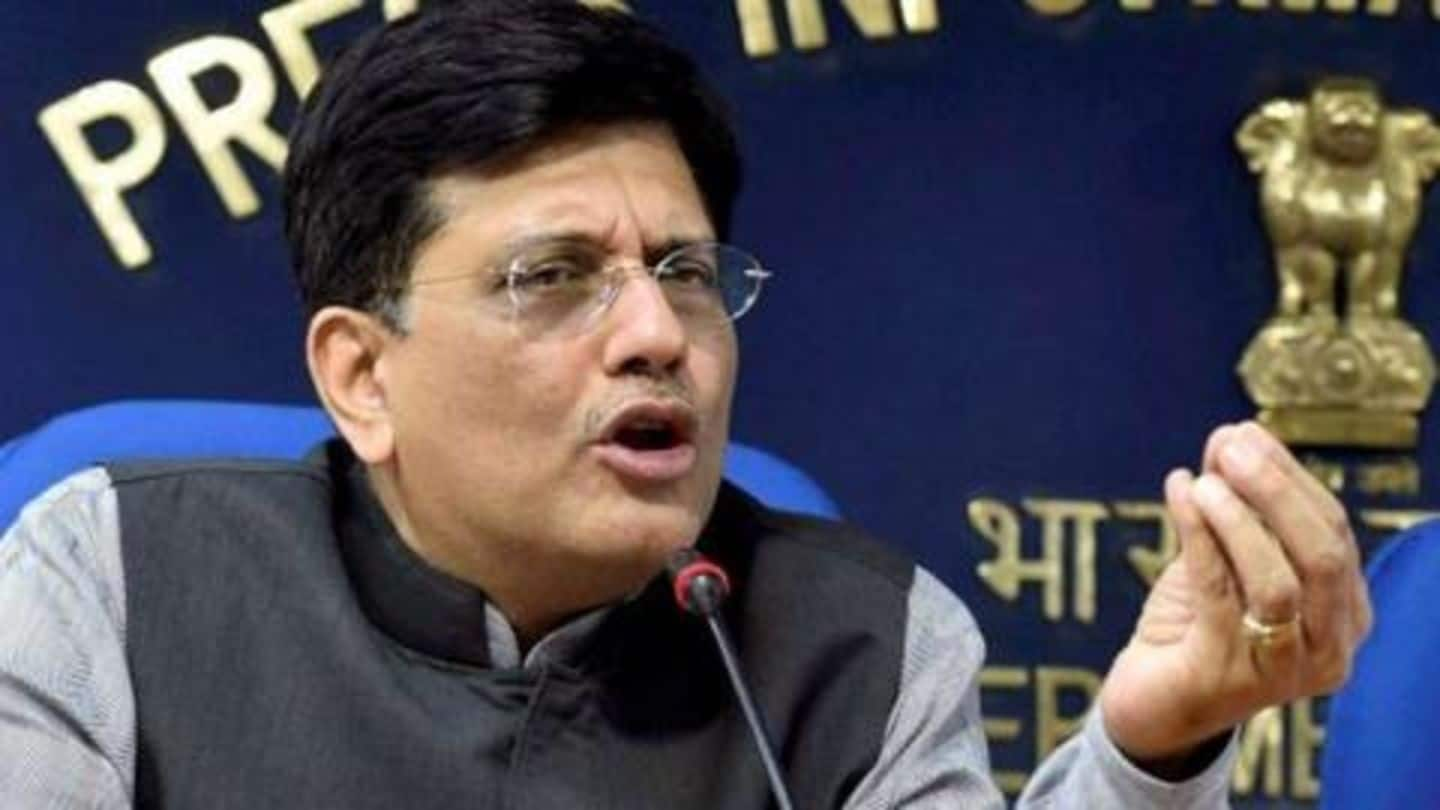 Arun Jaitley indisposed; Piyush Goyal made temporary Finance Minister