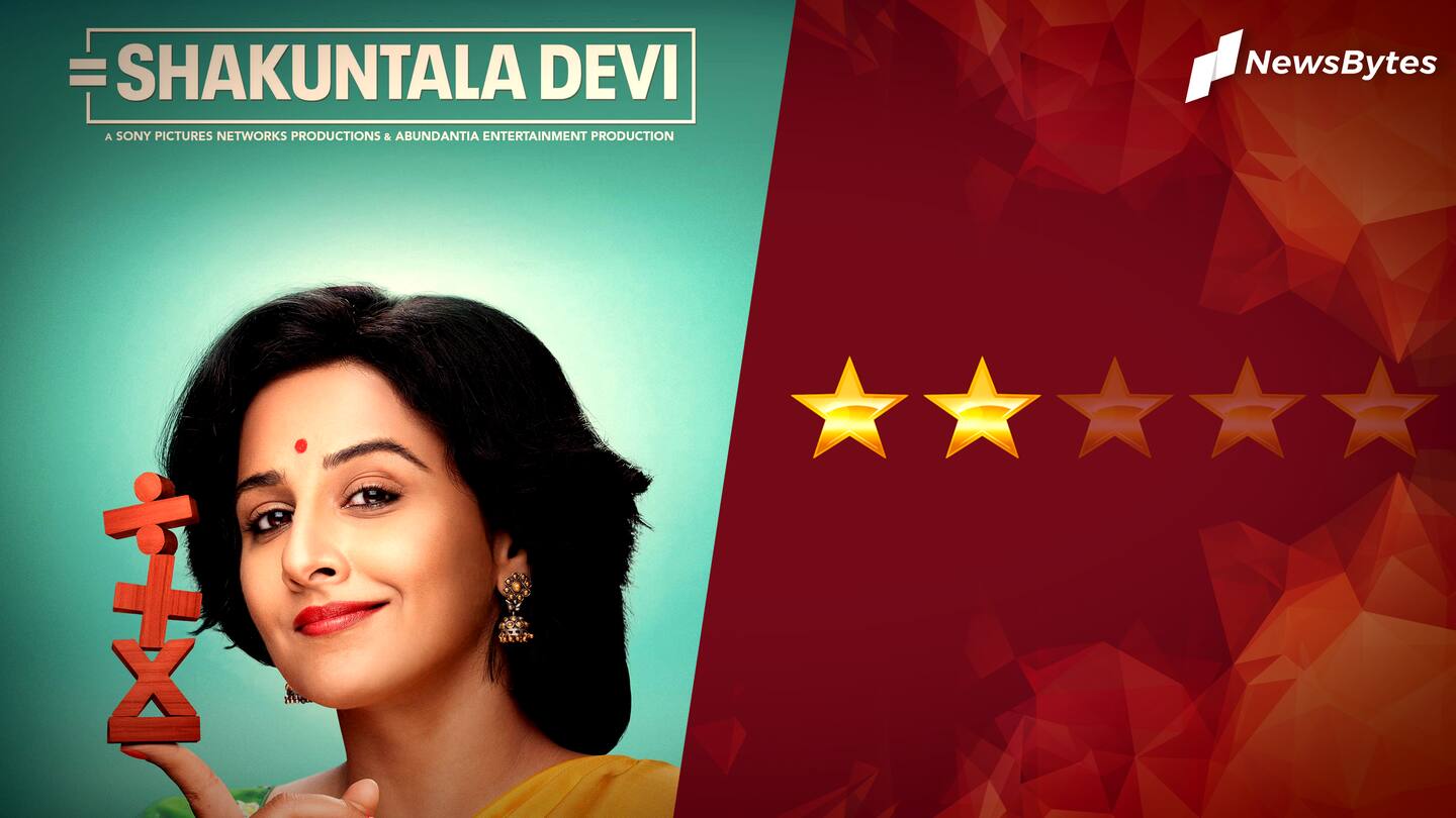 'Shakuntala Devi' review: Vidya Balan couldn't save this unmoving biopic