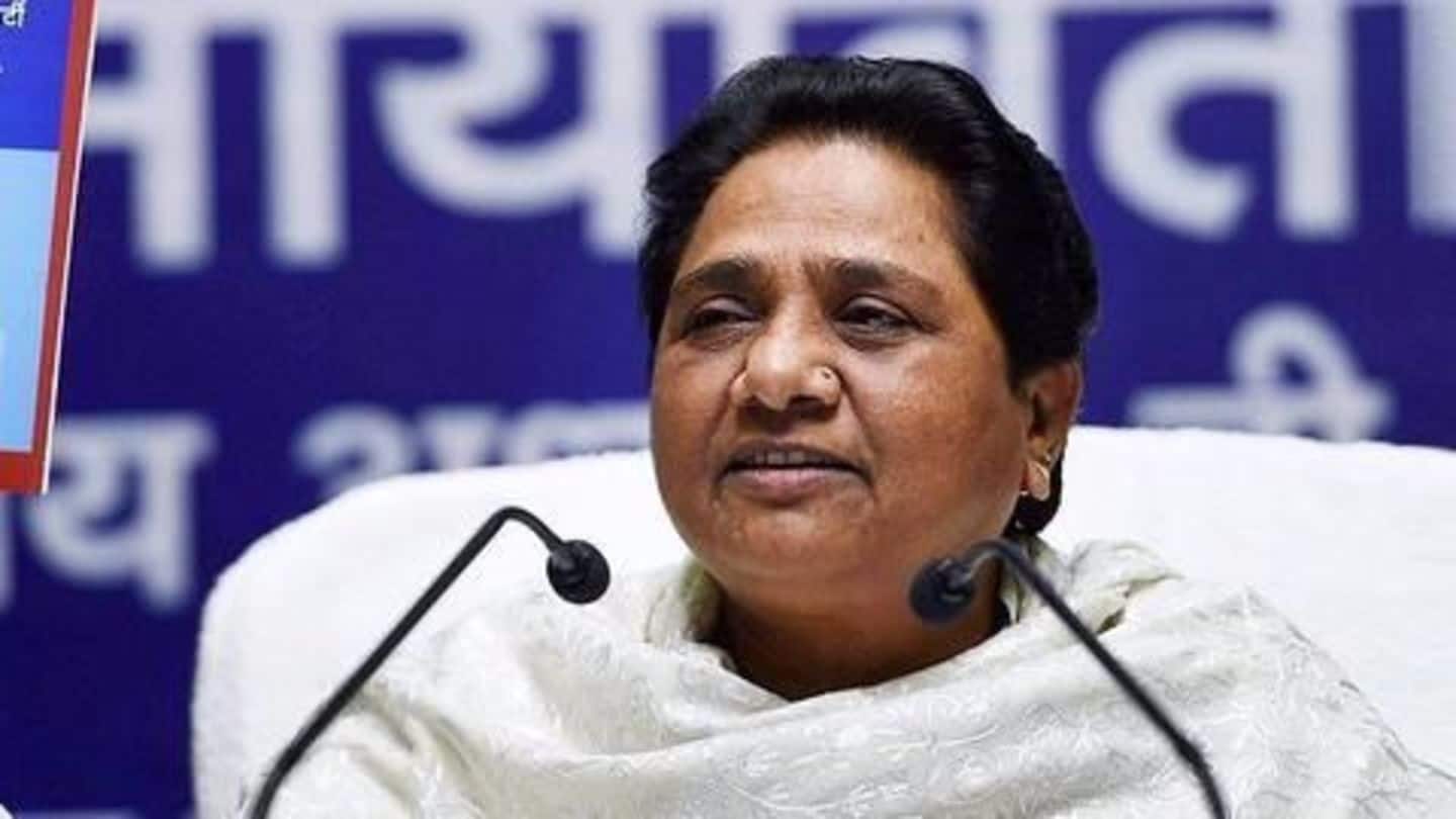 Mayawati alleges rigged EVMs in UP
