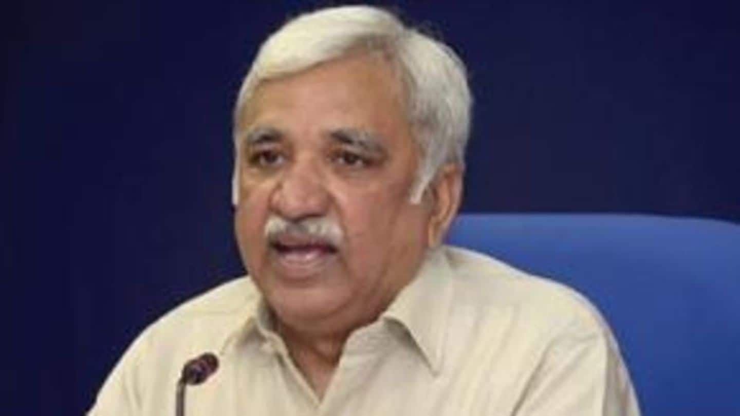 IAS officer Sunil Arora appointed as the Chief Election Commissioner