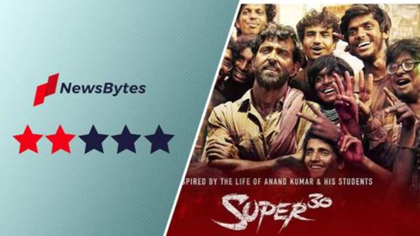 'Super 30' review: Too much drama, abrupt plot, lukewarm performance