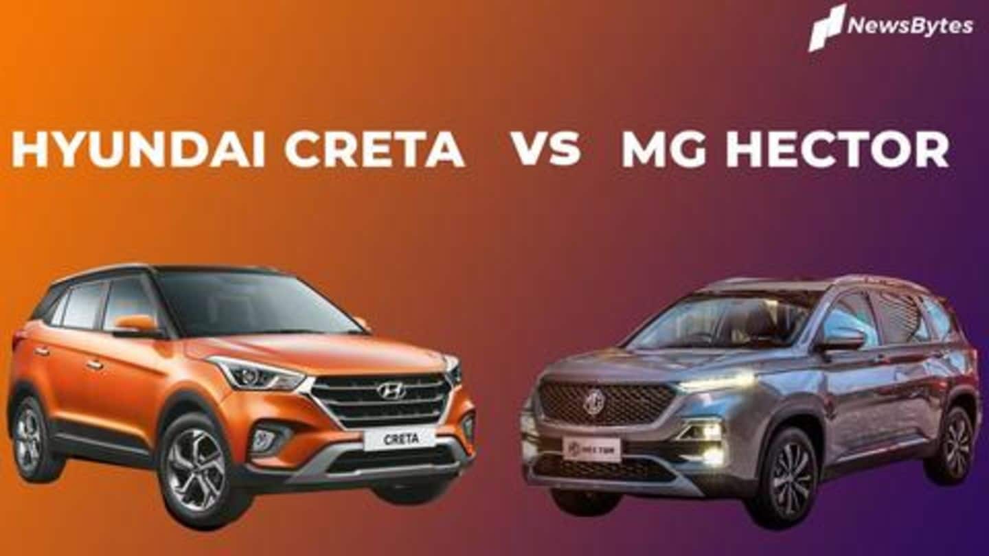 Hyundai Creta v/s MG Hector: Which one should you buy?