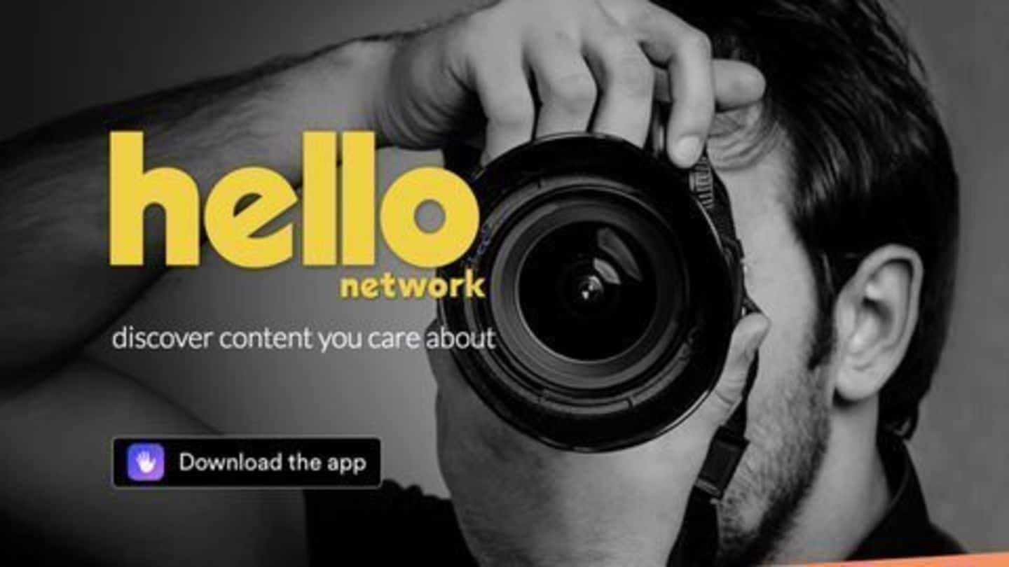 Orkut founder's app Hello, now available for India